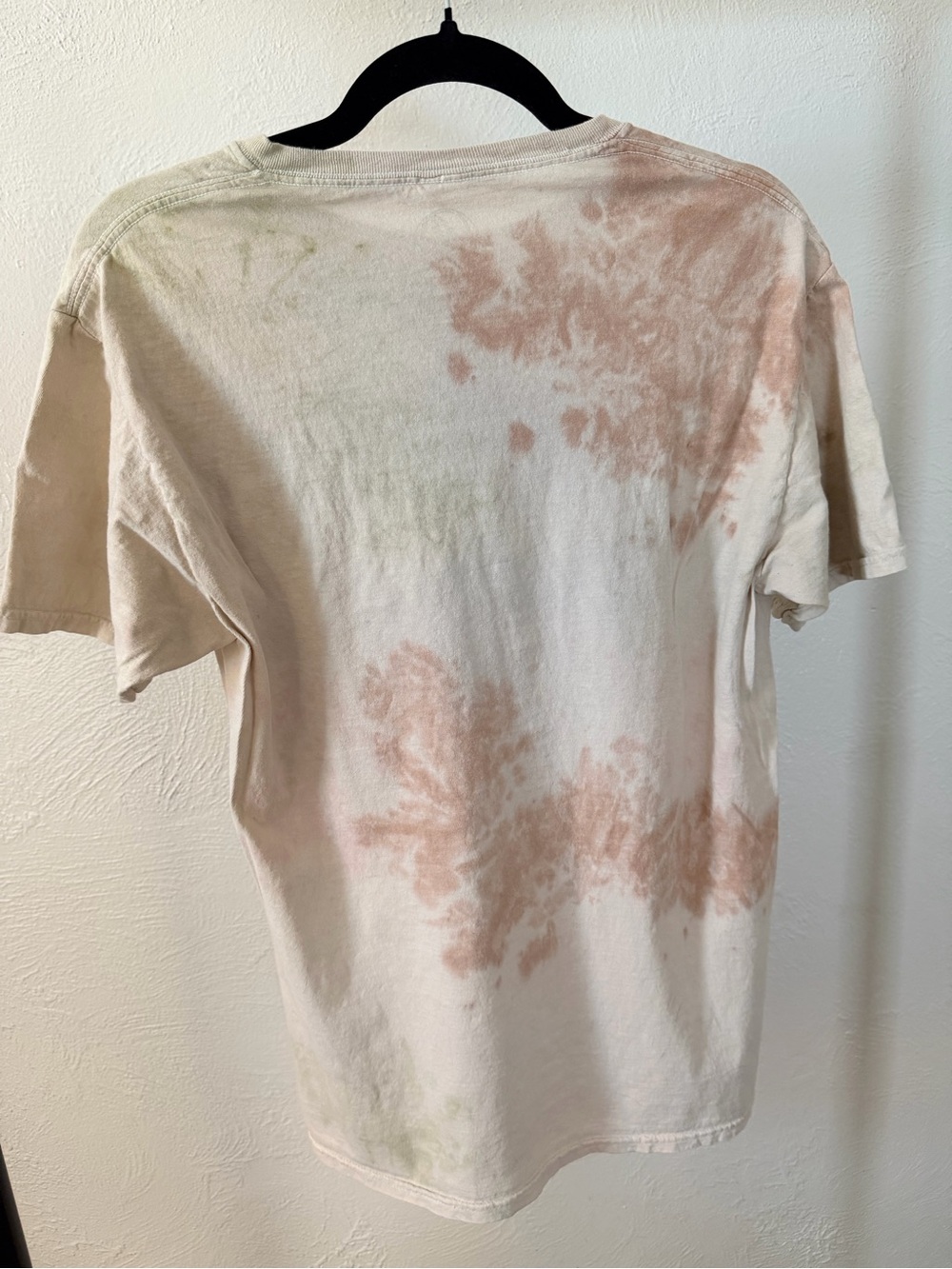 Grateful Dead Graphic Tie-Dye Lotus & Sun Tee - Blue & Orange Print Size S/M - Picture 4 of 4